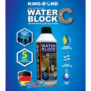 KINGBOND 1 LTR WATER BLOCK C - Nano Technology Water Repellent Solution