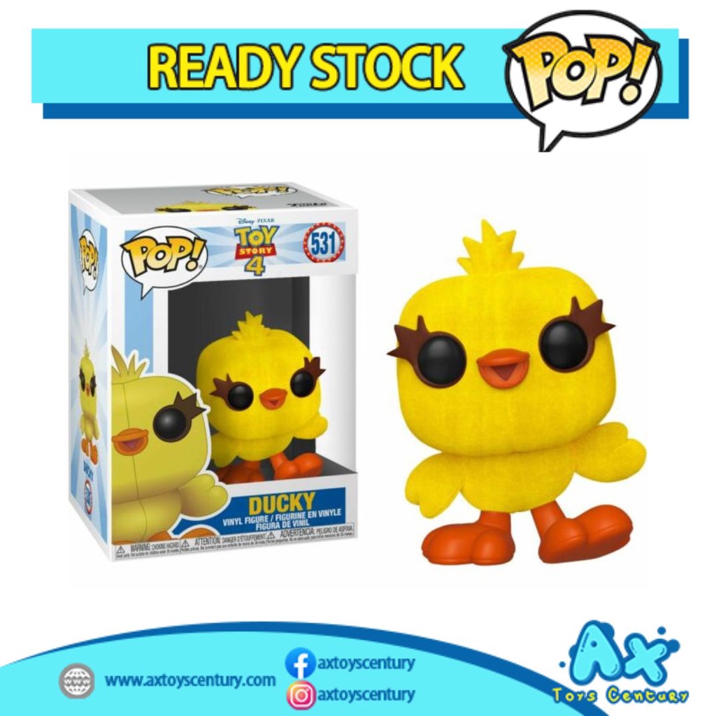 Funko Pop! Toy Story 4 - Ducky #531 100% Genuine