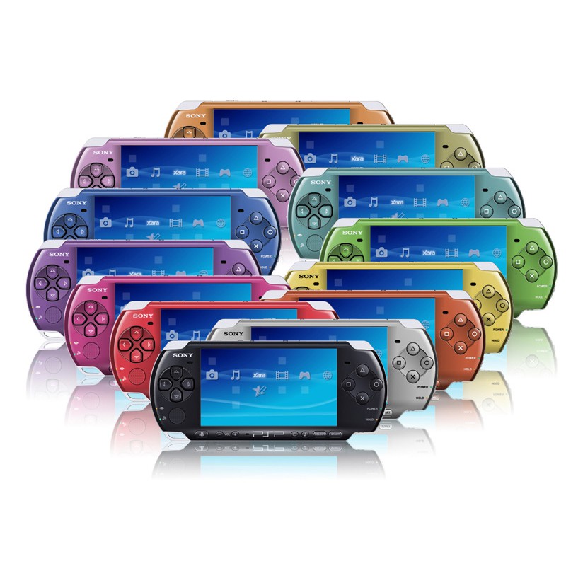 PSP3000 SLIM WITH MOD AND COME WITH 16GB FULL GAMES+ Free Gift
