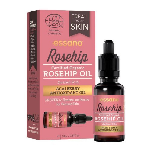 Essano Certified Organic Rosehip Oil 20ml Shopee Malaysia