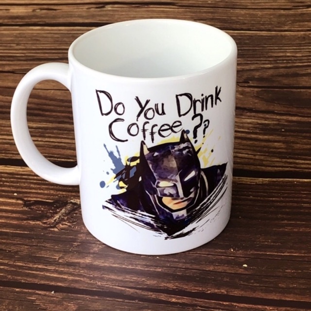 [Ready Stock Malaysia] Batman Batfleck Justice League Zack Snyder DC Comics Parody Ceramic Coffee Tea Cup Mug