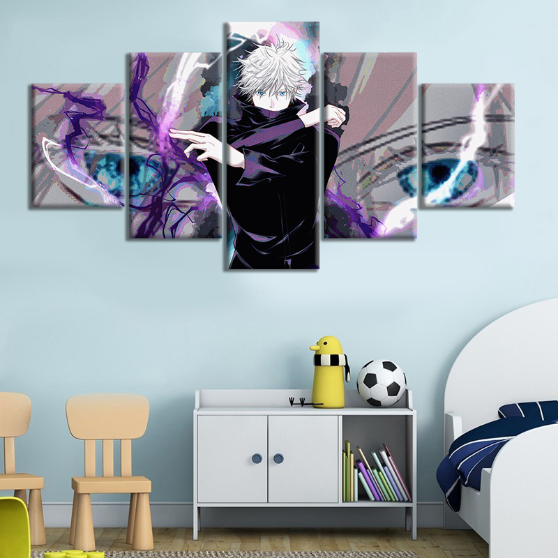 Jujutsu Kaisen Anime Poster Handsome Animation Boy Gojo Satoru Pictures