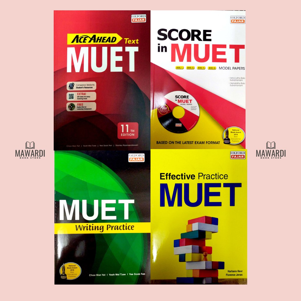 Collection Of Muet Reference Books And Practices Shopee Malaysia