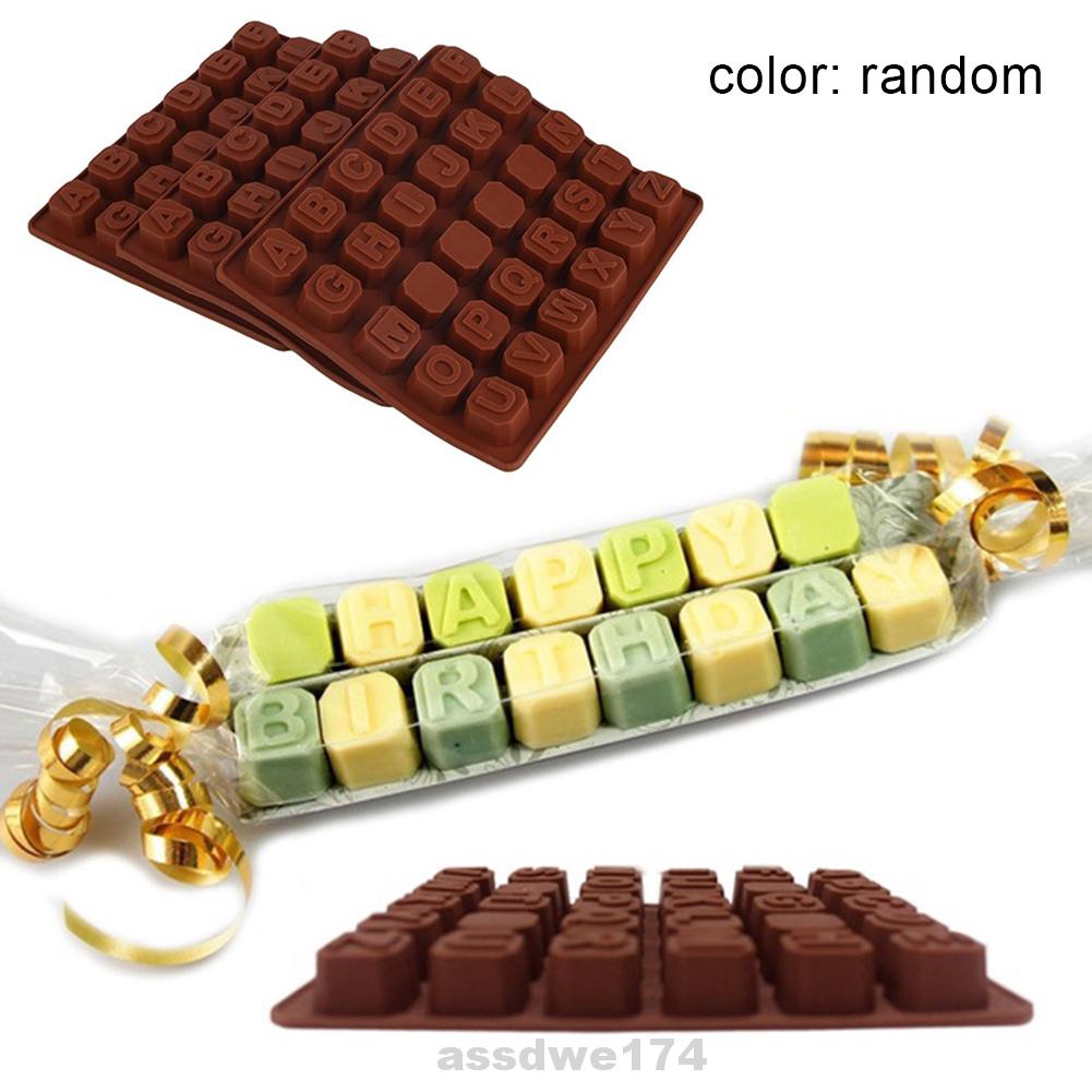 Baking Decorations Creative Letters Alphabet Cake Fondant Mould Chocolate Cookies Candy Diy Mold Home Furniture Diy 5050 Pk