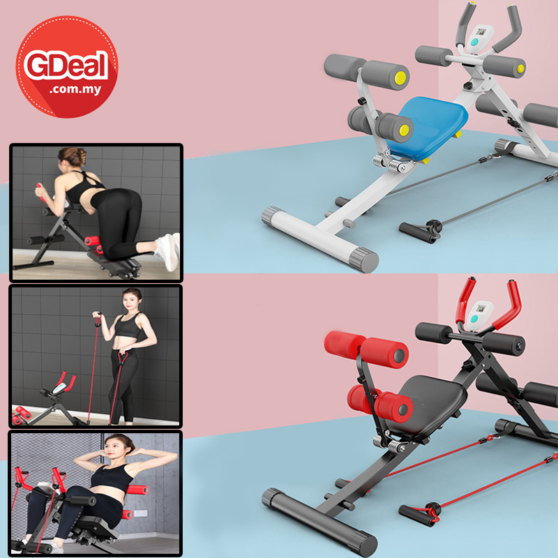 GDeal Home Exercise Abdominal Muscle Fitness Equipment Body Shape Gym Machine Mesin Senaman