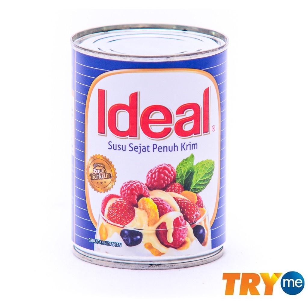 Ideal Evaporated Full Cream Milk (390g)