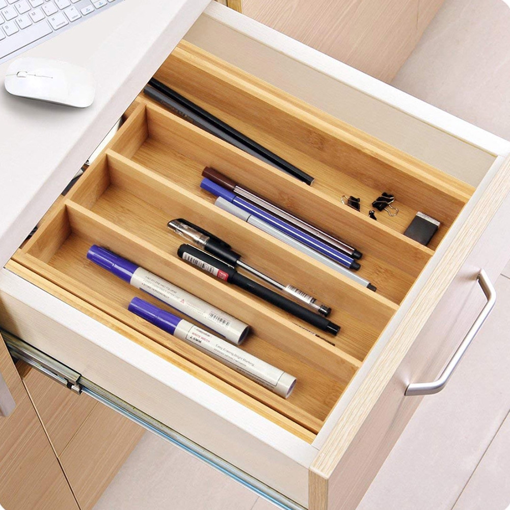 Kitchen Multifunction Practical Compartment Cutlery Storage Anti