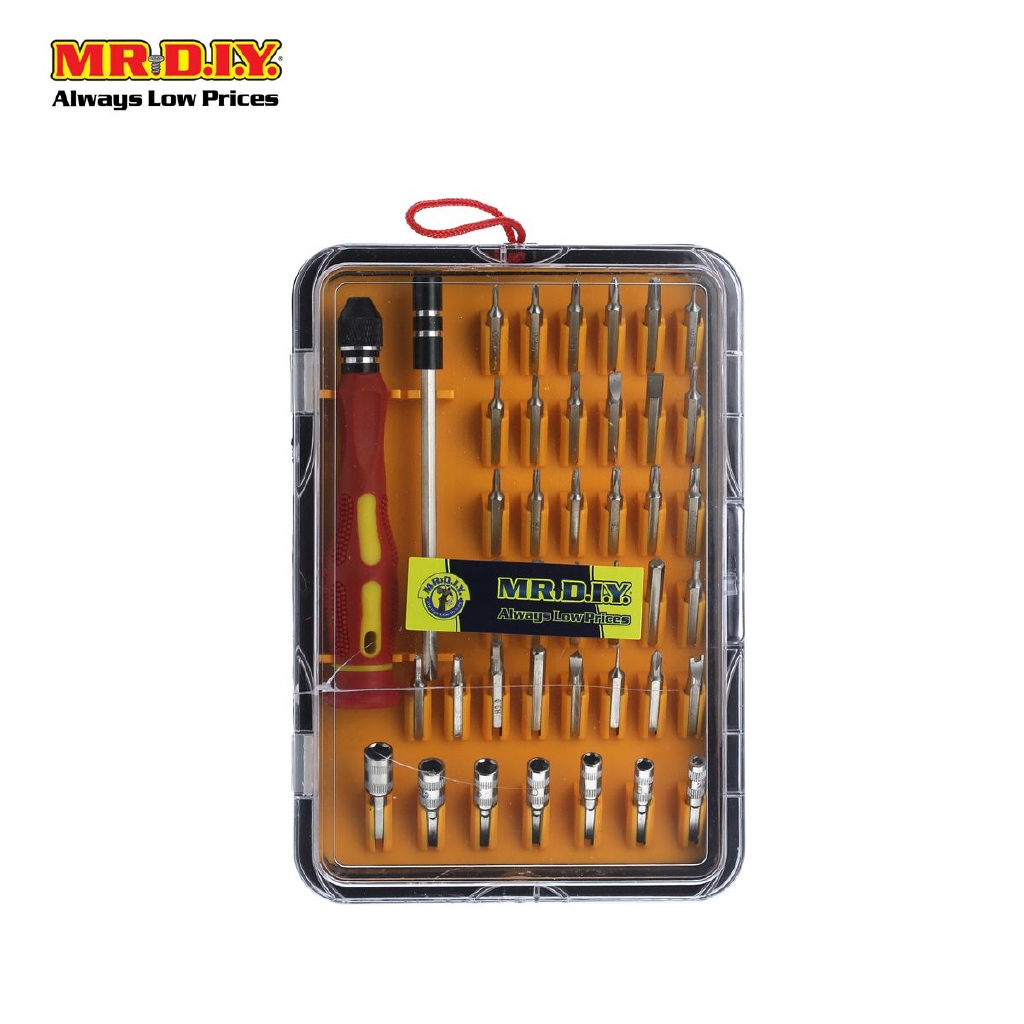 Mr Diy Multifunctional Screwdriver Set 39 Pcs 78816 Shopee Malaysia