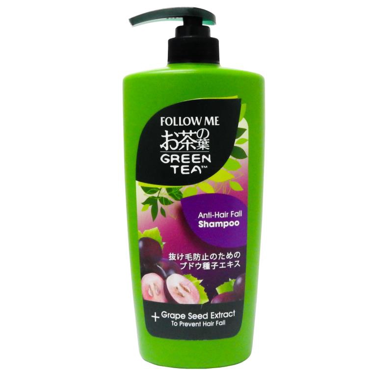 Follow Me Green Tea AntiHair Fall Shampoo 650mL Shopee Malaysia