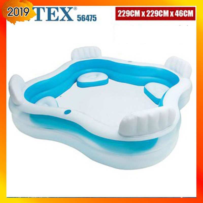 4 seat inflatable pool