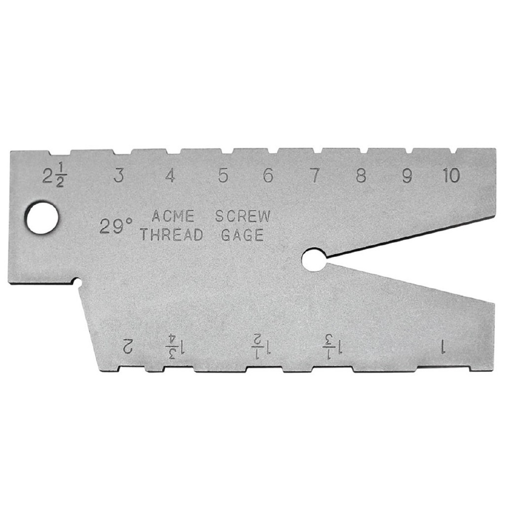 ACME SCREW THREAD GAUGE 29 DEGREE GRINDING GAGE TOOL Laser Engraving S