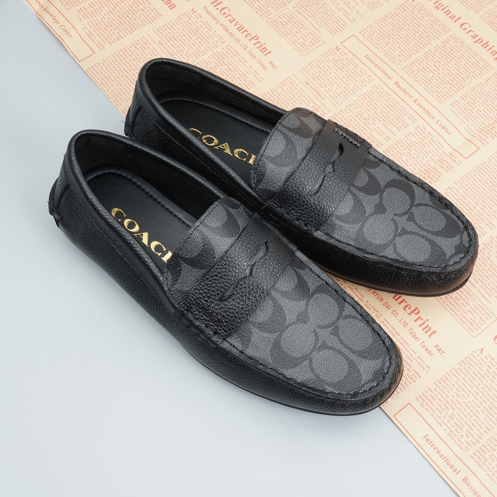 men's coach slip on shoes