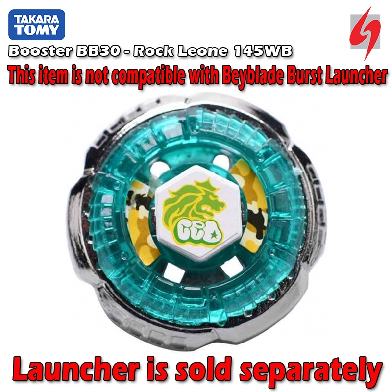 Original Takara Tomy Beyblade Metal Fight 30 Booster Rock Leone 145wb Poor Box Condition Shopee Malaysia
