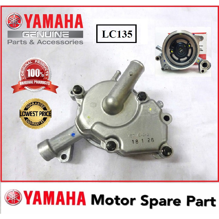 (100 ORIGINAL) YAMAHA LC135 WATER PUMP ASSY WATERPUMP ASSY PUMP AIR