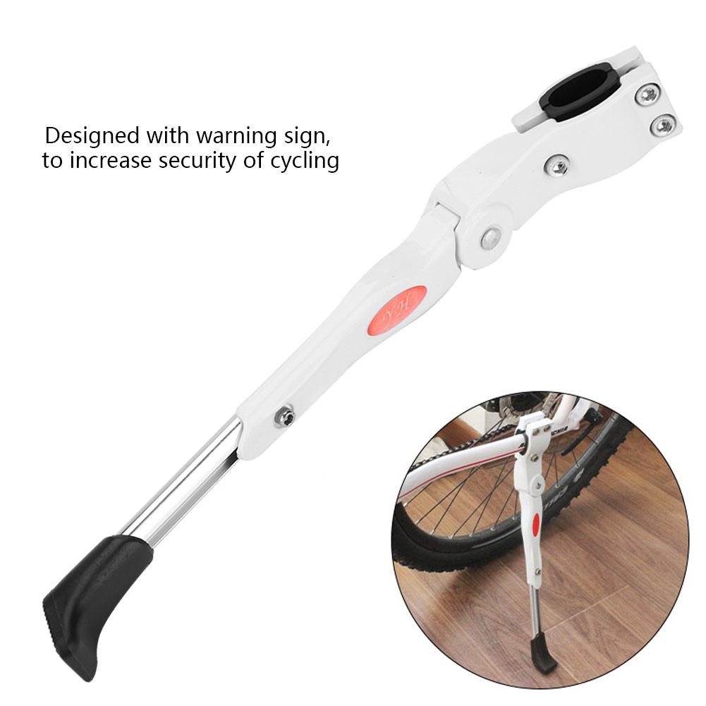 Bike Kick Stand White Aluminum Alloy Bike Cycling Bicycle ...