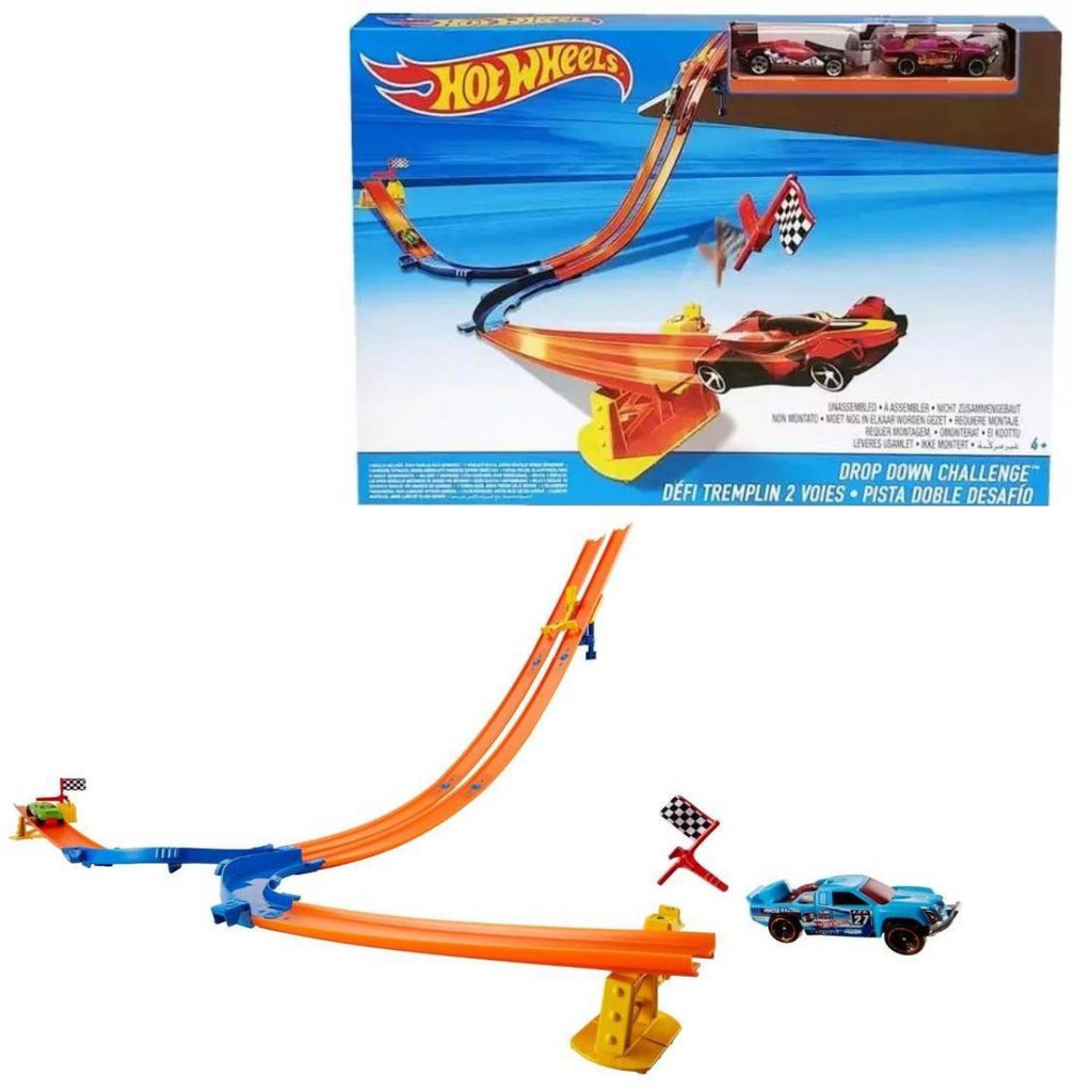 drop down challenge hot wheels
