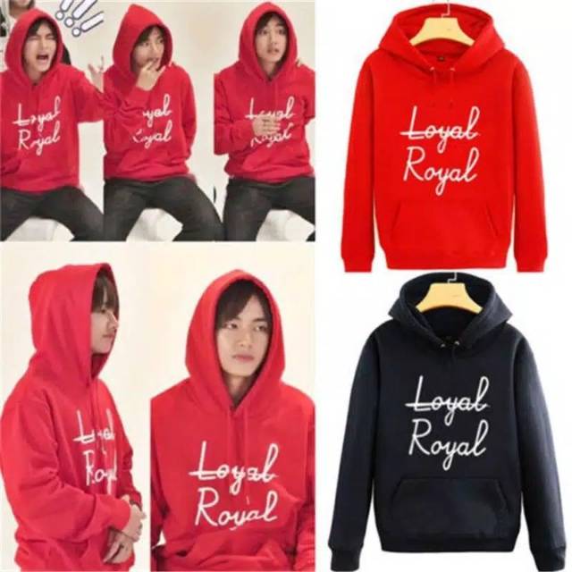 v loyal royal hoodie