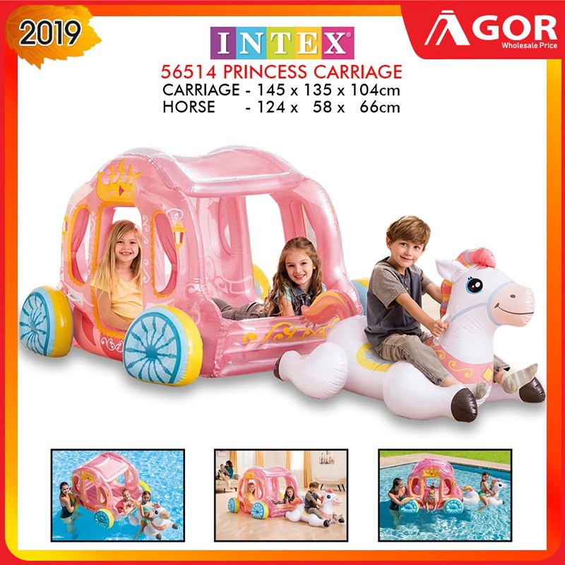 inflatable princess carriage
