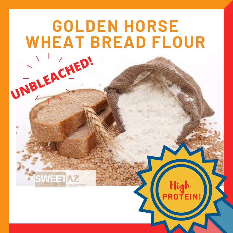 TEPUNG ROTI UNBLEACHED Bread Flour 1KG High Protein Flour ...