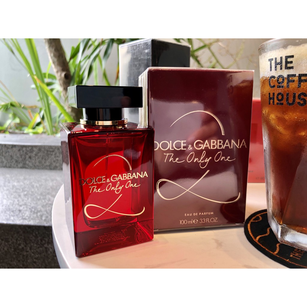 dolce and gabbana the only one red
