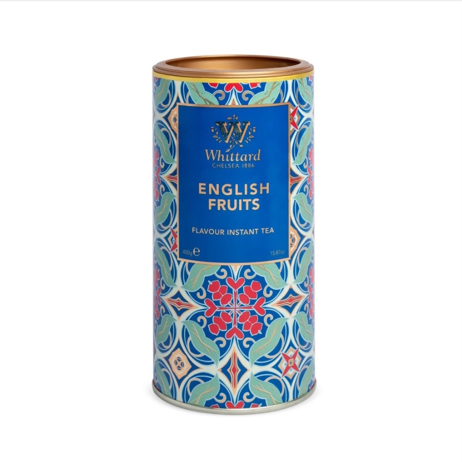 WHITTARD OF CHELSEA ENGLISH FRUITS FLAVOUR INSTANT TEA 450G (BEST BEFORE MAY 2023) Shopee