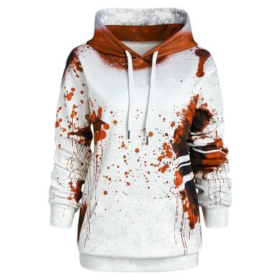 plus size orange hoodie