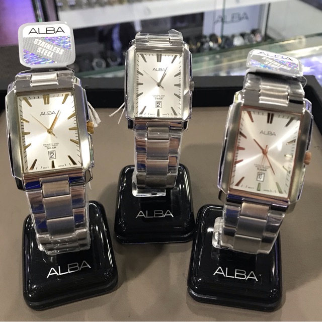 alba square watch