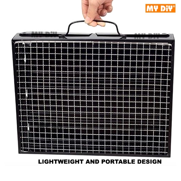 Mydiysdnbhd 43cm Bbq Grill Foldable Portable Outdoor Folding Barbecue Charcoal Picnic Campaign Cook Big Size 43cm Shopee Malaysia