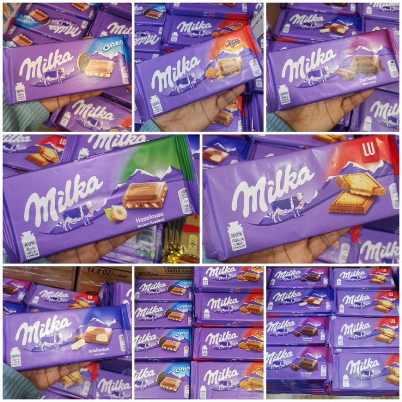 COKLAT LANGKAWI MILKA CHOCOLATE BAR 100g Shopee Malaysia