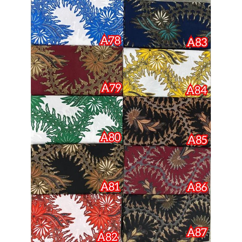 kain batik viral /sarawak /lembut /jawa corak terkini