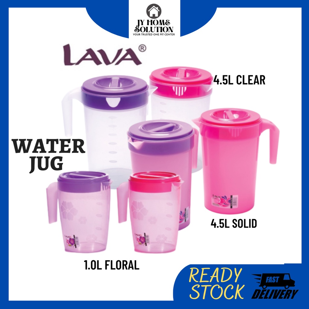 [READY STOCK] LAVA Water Jug / Bekas Air (1.0L, 4.5L) | Shopee Malaysia