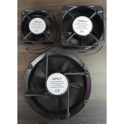 Video Fan 4" 6" 8" 240V