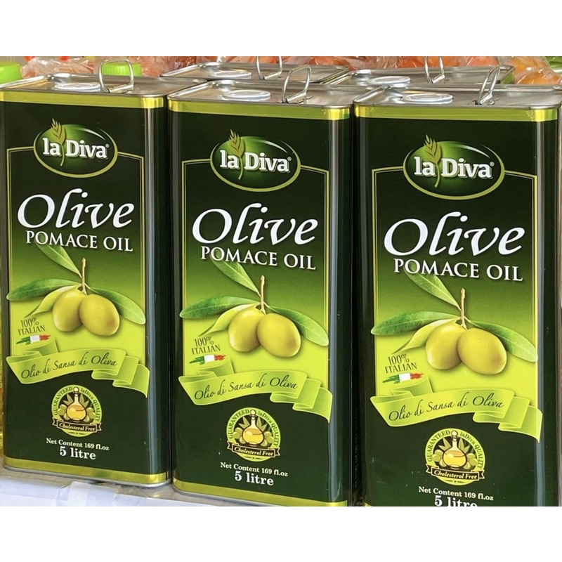 La Diva Olive Pomace Oil 5 Litre Product Of Italy Shopee Malaysia