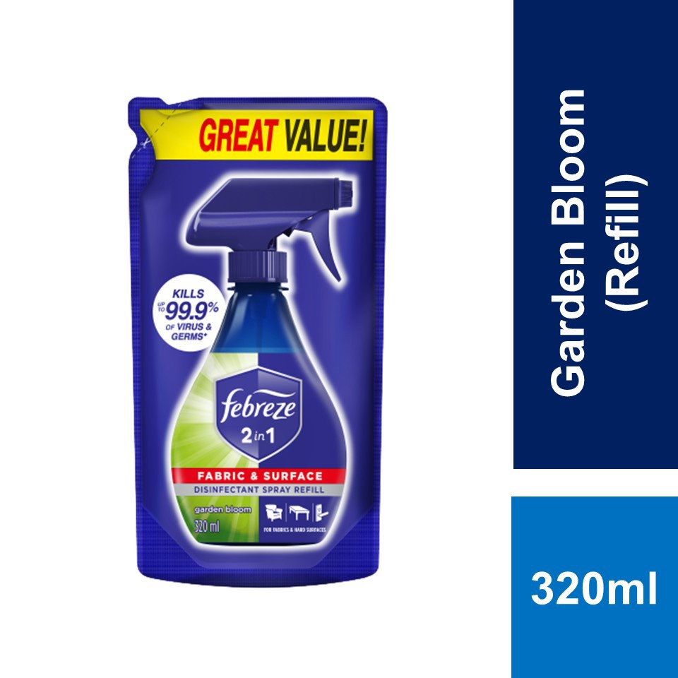 Febreze 2in1 Antibacterial Disinfectant Refill 320ml Shopee Malaysia