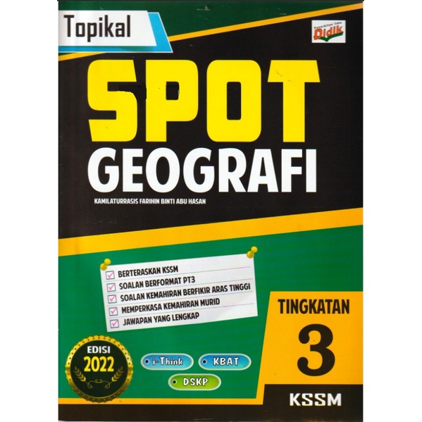 Soalan Topikal Geografi Tingkatan 3  mitsuanako