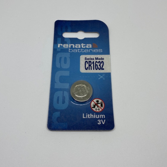 5 pcs- Renata CR1632 Lithium 3V Battery | Shopee Malaysia