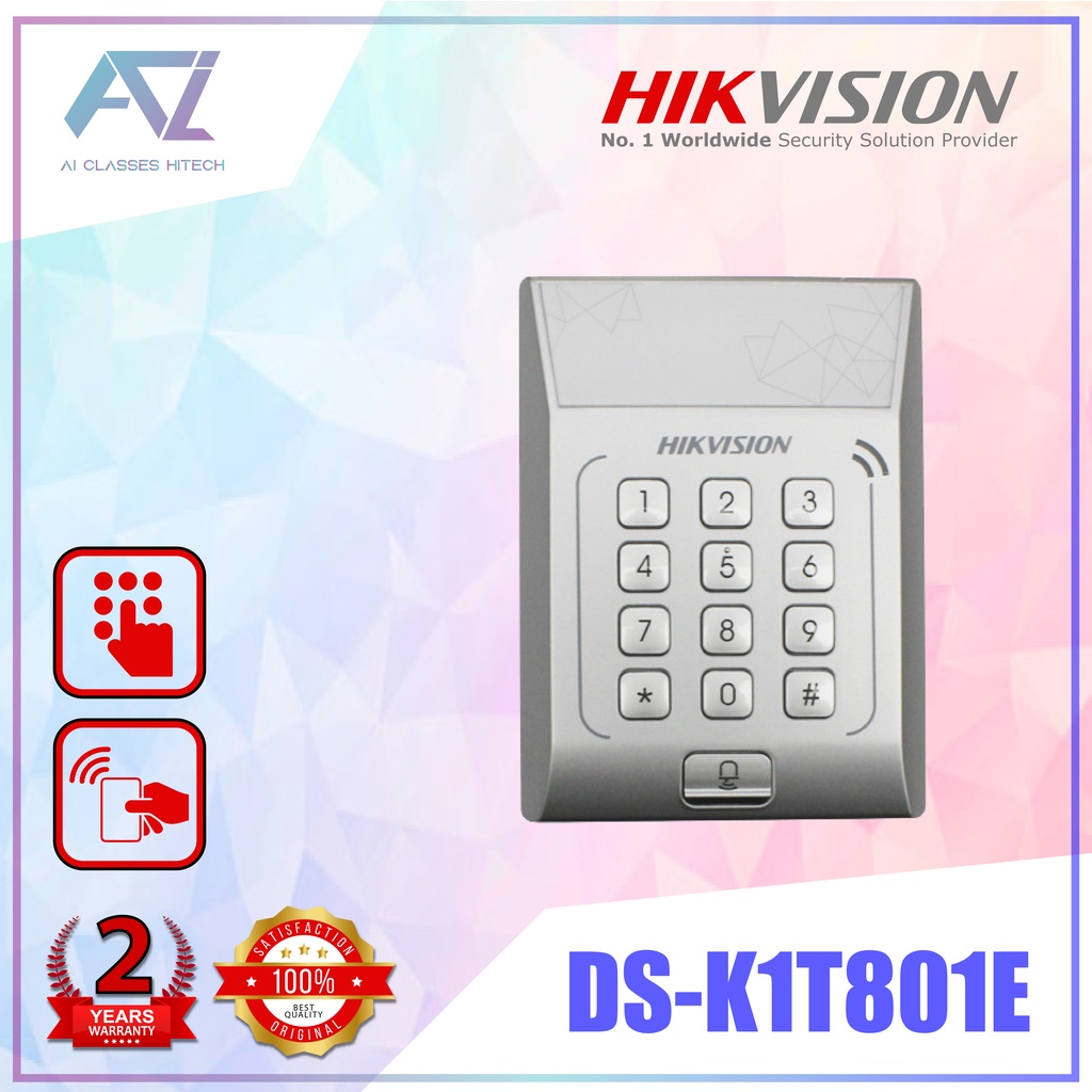 HIKVISION DSK1T801E Standalone Door Access Control Terminal Keypad
