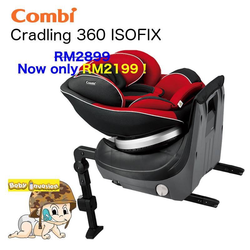 Combi Cradling 360 ISOFIX Baby Car Seat, Babies Kids, Infant Playtime ...