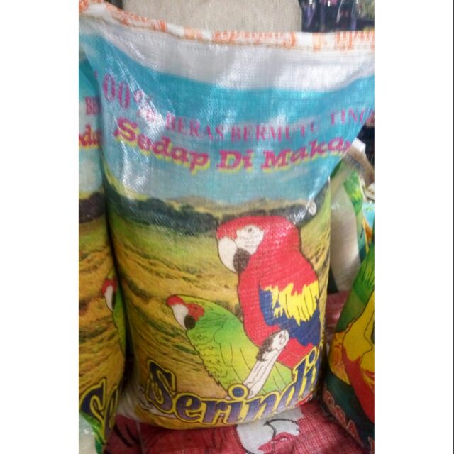 Beras Siam Burung Serindit 24kg Shopee Malaysia