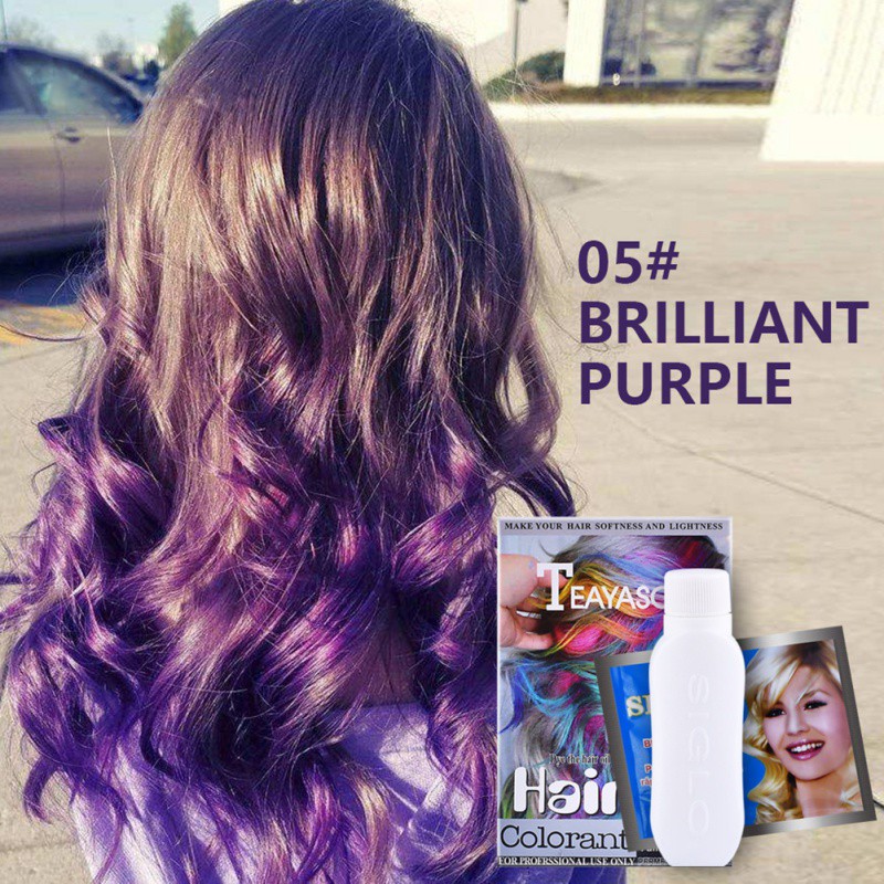 Color Hair Dye Long Lasting Non Fading Hair Eyebrow Dye Powder