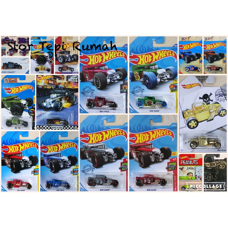 hot wheels bone shaker collection