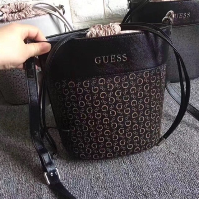 guess printed bags