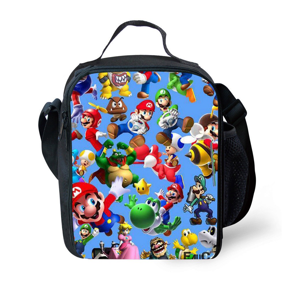 Roblox Super Mario Cute Outdoor Lunch Bag Customizable Kids Amazon Lunch Bag Shopee Malaysia - roblox lunch bag outdoor picnic bag giftcartoon