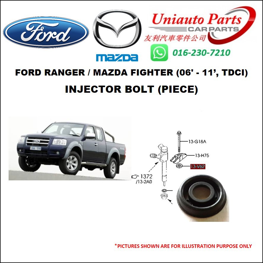 FORD RANGER / MAZDA BT50 ('06 '11, TDCI) INJECTOR OIL SEAL GASKET