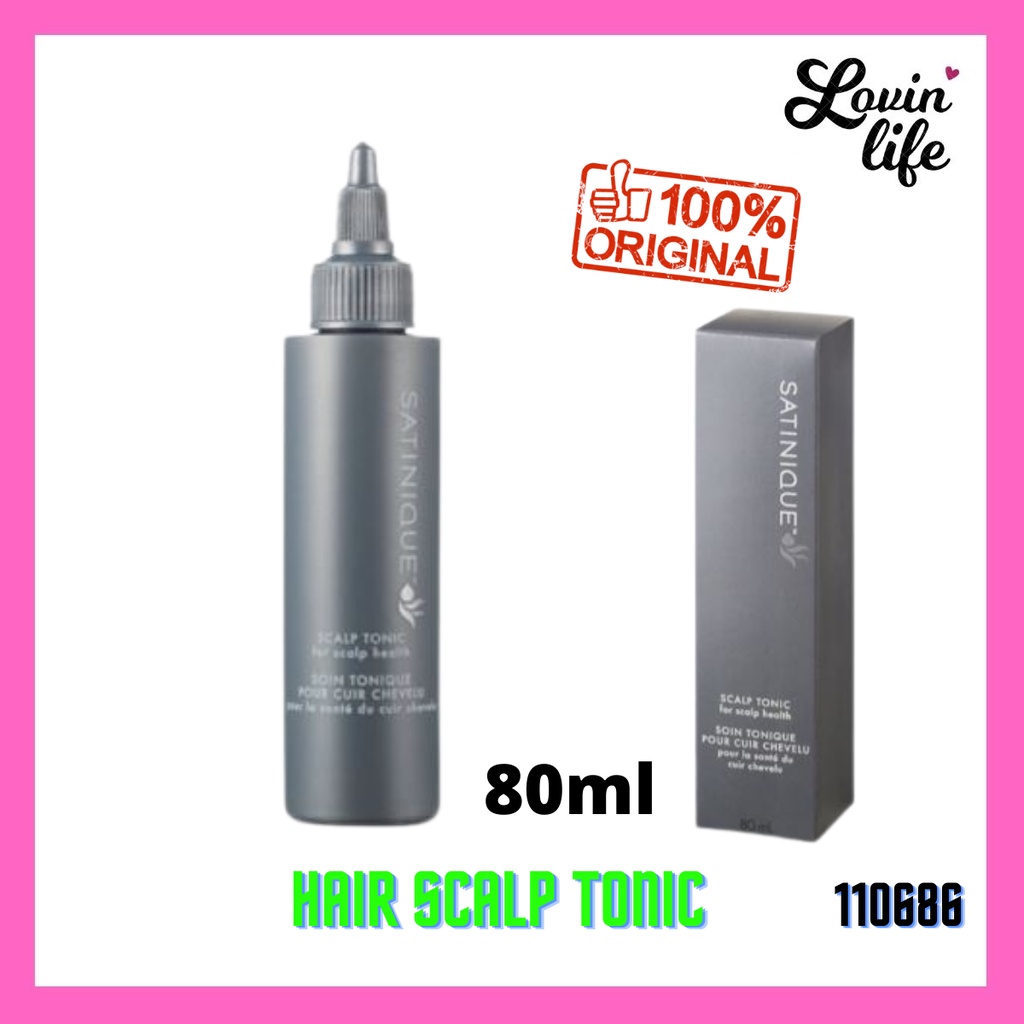 Platinum Seller SATINIQUE Scalp Tonic 80ml (READY TSOCK) Shopee Malaysia