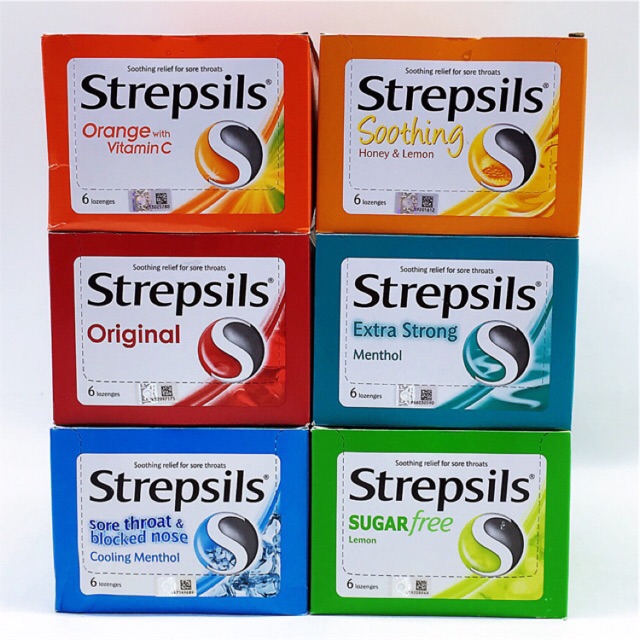 STREPSILS 6 lozenges | Shopee Malaysia