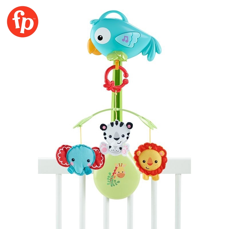 Fisher Price Rainforest Friends 3 In 1 Musical Mobile Shopee