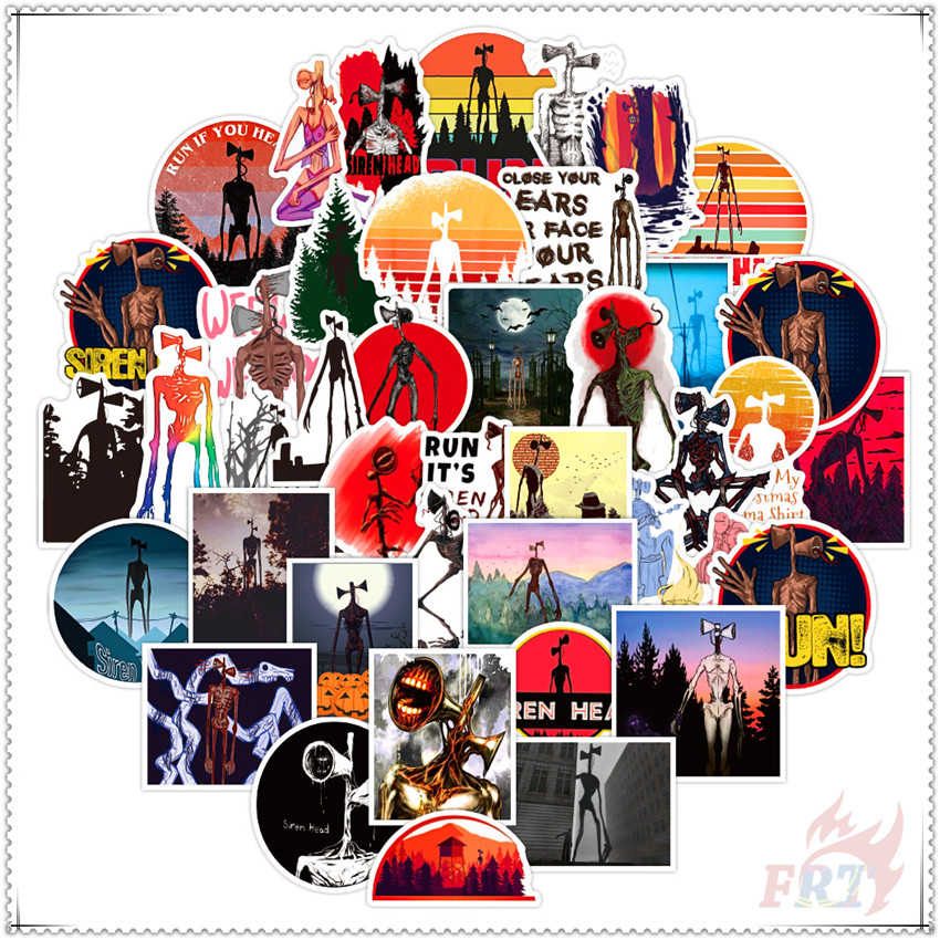 Details about   50Pcs Siren Head Stickers Lot for skateboard Luggage Laptop Guitar DIY Decals 