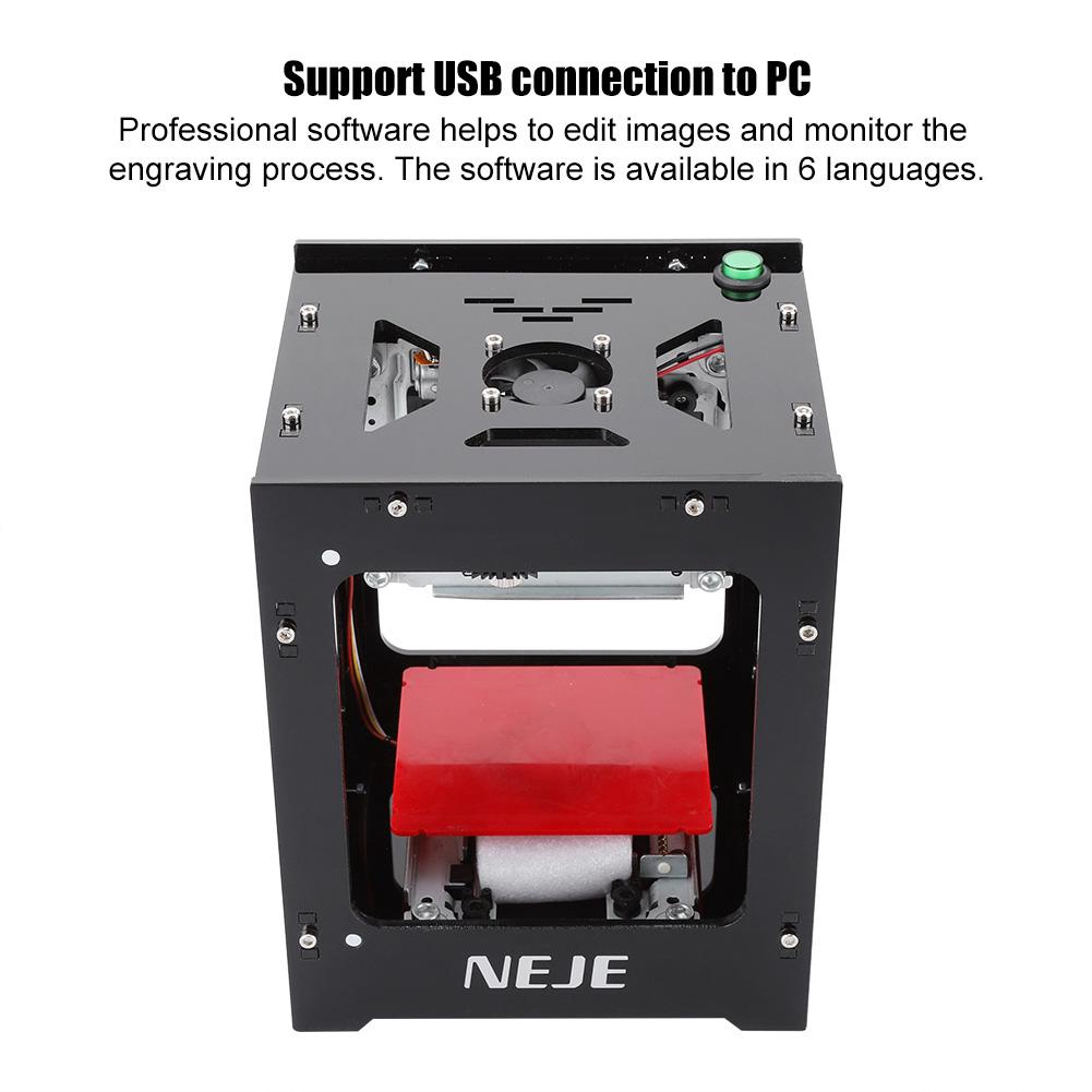 Neje Dk 8 Kz 3000mw Micro Laser Engraving Cutting Machine Laser Marking Machine Shopee Malaysia