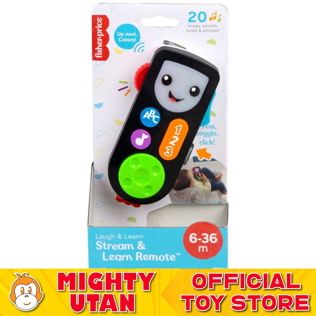 [Original] Fisher-Price Laugh & Learn Stream & Learn Remote Toys for Kids Boys Girls